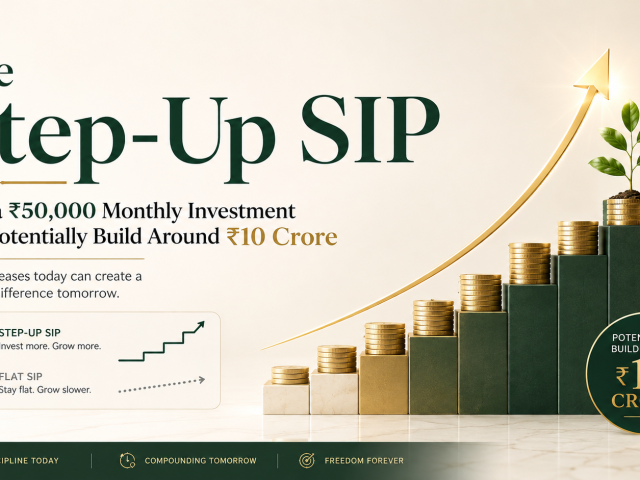 The Step-Up SIP: How a ₹50,000 Monthly Investment Can Potentially Become More Than ₹10 Crore