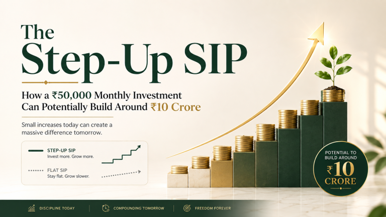 The Step-Up SIP: How a ₹50,000 Monthly Investment Can Potentially Become More Than ₹10 Crore