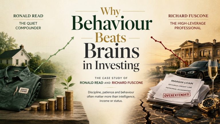 Why Behaviour Beats Brains in Investing: The Case Study of Ronald Read and Richard Fuscone
